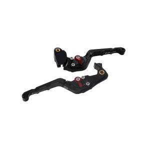 BIKERS BIKERS K0514-BLK レバーセット 可倒式 カーブタイプ ブラック Z900RS 18-24 ZX-6R 19-24 Z1000 17-22 Ninja1000 17-19