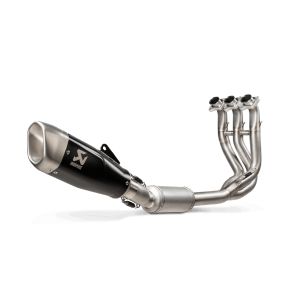 アクラポビッチ AKRAPOVIC アクラポビッチ S-T6R1-CQTBL レーシングライン チタン ブラック TRIDENT 660 22-23
