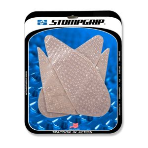 ストンプグリップ STOMPGRIP ストンプグリップ 55-10-0120C トラクションパッドタンクキット クリア VOLCANO GSXS1000/1000F 16-20