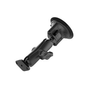 ラムマウント RAM MOUNTS ラムマウント RAM-B-166U 菱形ジョイント&ツイストロックサクションベースセット 標準アーム 吸盤径83.8mm 1インチボール RAM MOUNTS