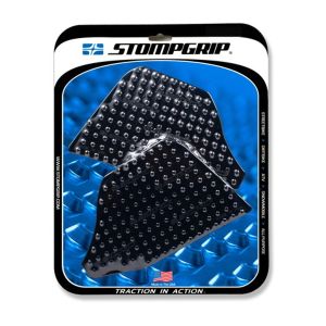 ストンプグリップ STOMPGRIP ストンプグリップ 55-10-0185B トラクションパッドタンクキット ブラック VOLCANO MULTISTRADA V4/S/SPORT 22