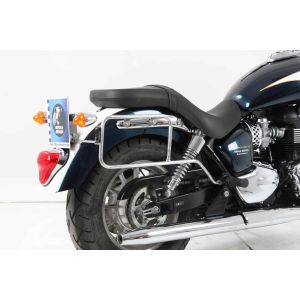 ヘプコアンドベッカー Hepco&Becker ヘプコアンドベッカー 6507537 00 02 サイドキャリア クローム Bonneville Amerika/Speedmaster 11-17