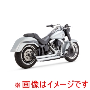 バンスアンドハインズ バンスアンドハインズ 1800-2583 BigShots Staggered PCX ビッグショットスタッガード クローム マフラー CHR SOFTAIL 86-17