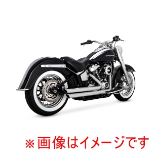 バンスアンドハインズ バンスアンドハインズ 1800-2581 BigShots Staggered PCX ビッグショットスタッガード クローム マフラー CHR SOFTAIL 18-22