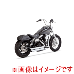 バンスアンドハインズ バンスアンドハインズ 1800-2604 BigShots Staggered PCX ビッグショットスタッガード クローム マフラー DYNA 06-17
