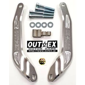 アウテックス アウテックス SS22 ステアリングステムスタビライザー クリアー CT125ハンターカブ