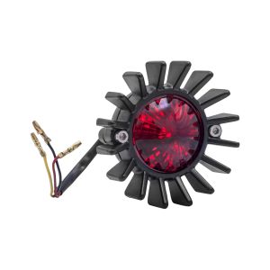 モートーン Motone モートーン MEL002 LEDテールライト BIG FIN ブラック アルミ