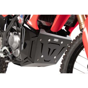 ヘプコアンドベッカー Hepco&Becker ヘプコアンドベッカー 8109535 00 01 スキッドプレート ブラック CRF300Rally/250Rally 21-23
