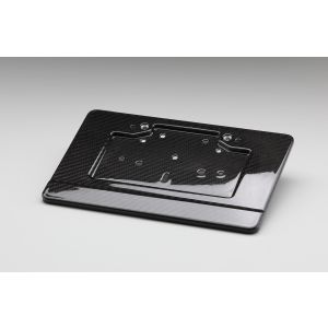アエラ AELLA アエラ AE-99005-02 ドライカーボンナンバープレートホルダー 艶消し