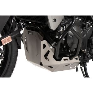 ヘプコアンドベッカー Hepco&Becker ヘプコアンドベッカー 8109539 00 12 スキッドプレート シルバー XL750 Transalp 23-25