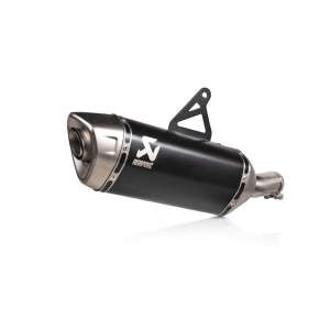アクラポビッチ AKRAPOVIC アクラポビッチ S-H7SO6-HRTBL スリップオンライン チタン ブラック EC/ECE XL750 TRANSALP 23-25