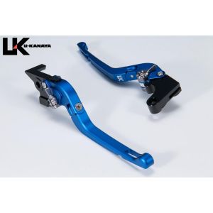 ユーカナヤ U-KANAYA U-KANAYA SU061-035-0714 レバーセット Rタイプ BL/GD (ツヤケシ) GSX-8S 23/GSX-8R