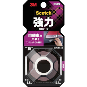 スリーエム 3M スリーエム 3M KCA-15R スコッチ 強力両面テープ 自動車外装用 15mm×1.5m