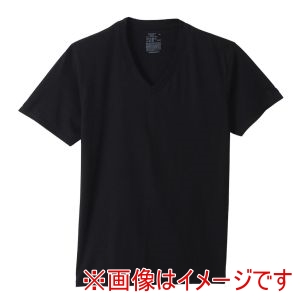 ヘインズ Hanes ヘインズ HM1EY704 2P RS V T-SHIRT ブラック M