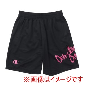 チャンピオン Champion チャンピオン C3-ZB520 SHORTS ブラックXピンク L