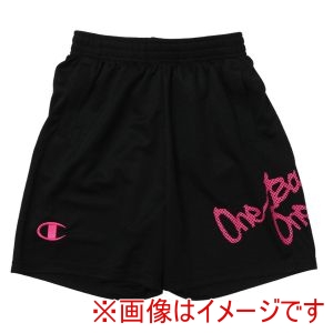 チャンピオン Champion チャンピオン CK-ZB524 SHORTS ブラックXピンク 150