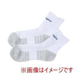 チャンピオン Champion チャンピオン C3-ZB701S SHORT SOCKS ホワイト 230