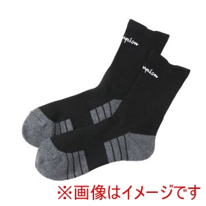 チャンピオン Champion チャンピオン C3-ZB702S MIDDLE SOCKS ブラック 230