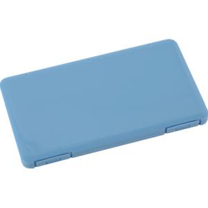 トラスコ中山 TRUSCO トラスコ MSCLB 携帯用樹脂製マスクケース 190X110X12mm ライトブルー TRUSCO