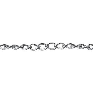 トラスコ TRUSCO トラスコ TIM123-1M 鉄クロームマンテルチェーン 2.3mm×1m