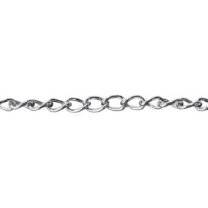 トラスコ TRUSCO トラスコ TIM132CR-2M 鉄クロームマンテルチェーン 3.2MM×2M