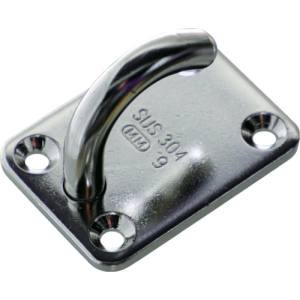 トラスコ TRUSCO トラスコ TOIP-9 ステンレスオープンアイプレート 9mm