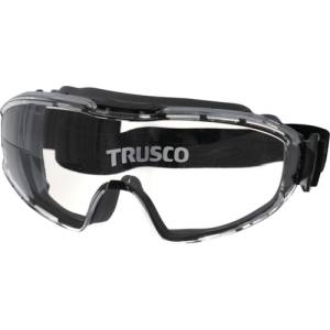 トラスコ中山 TRUSCO トラスコ G5008BK カラーセーフティーゴーグル ワイドビュータイプ ブラック TRUSCO