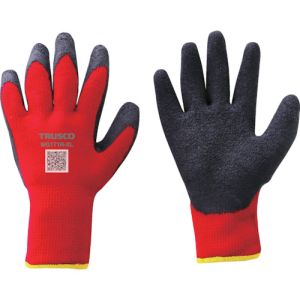 トラスコ中山 トラスコ中山 WG171R-XL 防寒天然ゴム手袋 裏起毛タイプ レッド XLサイズ