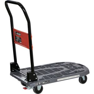 トラスコ中山 TRUSCO トラスコ中山 MPK-720-DG-SS 樹脂台車 カルティオ 折畳 780X490 アーセナルグレー ストッパー付 メーカー直送 代引不可 北海道沖縄離島不可