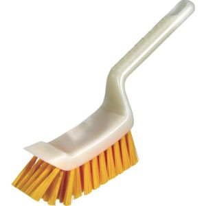 トラスコ中山 TRUSCO トラスコ中山 SCBR-Y スクレーパー付ブラシ HACCP対応 イエロー