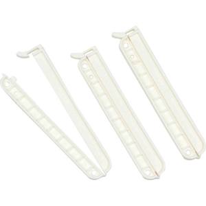 トラスコ中山 TRUSCO トラスコ TWC110SWH3P 袋留めクリップ 留め幅110mm 厚手袋用 TRUSCO