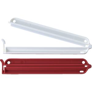 トラスコ中山 TRUSCO トラスコ TWC150WR2P 袋留めクリップ 2P 白赤 TRUSCO