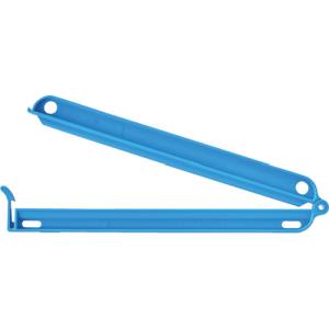 トラスコ中山 TRUSCO トラスコ TWC220BL 大口袋用クリップ 留め幅220mm 青 1個入 TRUSCO