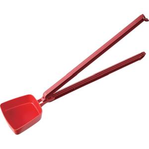 トラスコ中山 TRUSCO トラスコ TWSC320SRD 袋留めクリップ 留め幅320mm 厚手袋用 スコップ付 赤 TRUSCO