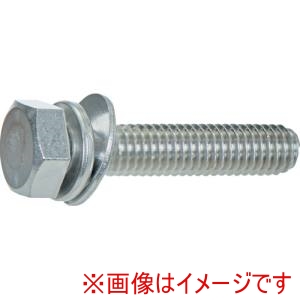 トラスコ中山 TRUSCO トラスコ中山 S210-0855 座金組込六角ボルト P=3 ステンレス M8X55 4本入り