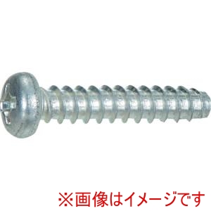 トラスコ中山 TRUSCO トラスコ中山 S350-0205 ナベ頭タッピングねじ 2種溝付B1形 三価白 M2X5 50本入り