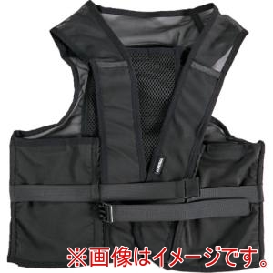 トラスコ中山 TRUSCO トラスコ中山 TCV-BK 長時間アルミパック 保冷剤用 クールベスト 単品 フリーサイズ