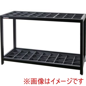 トラスコ中山 TRUSCO トラスコ中山 TAK-27-BLK アルミ傘立て 27本立 ブラック メーカー直送 代引不可 北海道沖縄離島不可