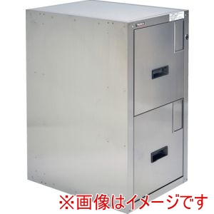 トラスコ中山 TRUSCO トラスコ中山 SY-2N 耐震薬品庫 455X600XH800 2段引出型 TRUSCO メーカー直送 代引不可 北海道沖縄離島不可