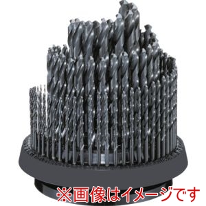 トラスコ中山 TRUSCO トラスコ中山 TSHD-100SET ハイスストレートドリル 100本組セット 回転台+カバー付  TRUSCO メーカー直送 代引不可 北海道沖縄離島不可