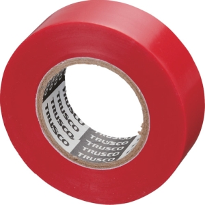 トラスコ　TRUSCO トラスコ GJ2120R1P 脱鉛タイプビニールテープ 19mmX20m 赤  1巻入り