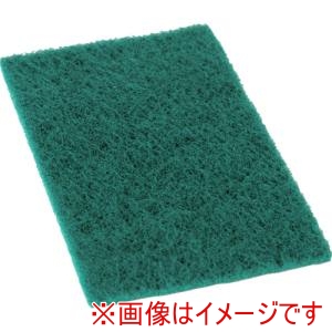 トラスコ中山 TRUSCO トラスコ中山 TEFP-240 エコノミー不織布研磨パッド 10枚入 #240相当 緑色