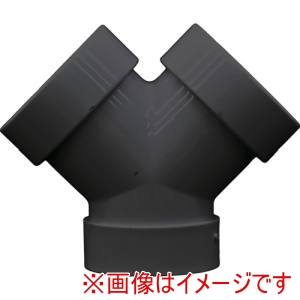 トラスコ中山 TRUSCO トラスコ中山 TSCN-Y-BK スポットエアコン用ツインダクト 黒 TSCNーDLシリーズ用