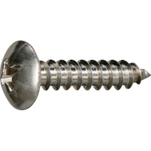 トラスコ中山 TRUSCO トラスコ中山 Y838-0435 トラス頭タッピングねじ 1種A ステンレス M4×35 10本入 少量パック