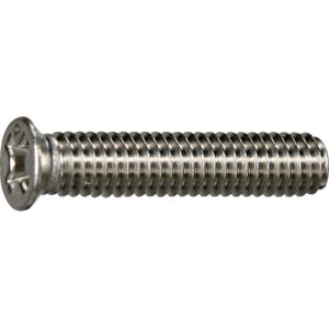 トラスコ中山 TRUSCO トラスコ中山 Y830-0420 皿頭サッシュ小ねじ ステンレス 全ネジ M4×20 20本入 少量パック