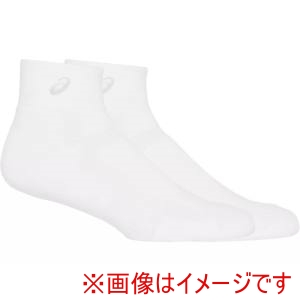 アシックス ASICS アシックス 3063A062 ソックス13 ブリリアントホワイトxポーラーシェイド L