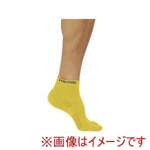 アシックス ASICS アシックス 3013A967 プロパッド5本指カラーソックス イエロー XS