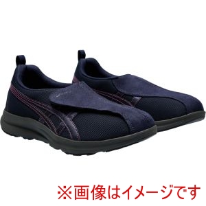 アシックス ASICS アシックス 1242A018 LIFEWALKER W018 ネイビーブルーxネイビーブルー 23.0cm