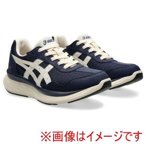アシックス ASICS アシックス 1242A019 KNEESUP W019 ネイビーブルーxベージュ 23.5cm