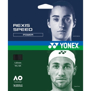 ヨネックス YONEX ヨネックス テニス ストリングスレクシススピード125 TGRSP125 ブラック 007